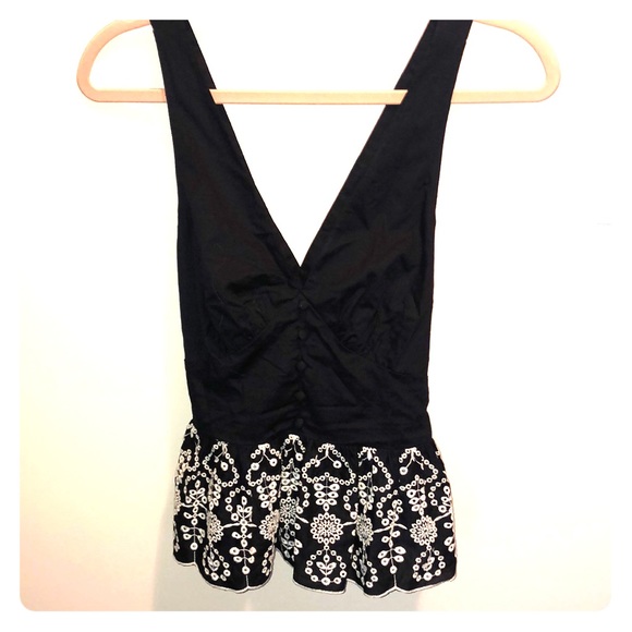 Black tank top - Picture 1 of 2